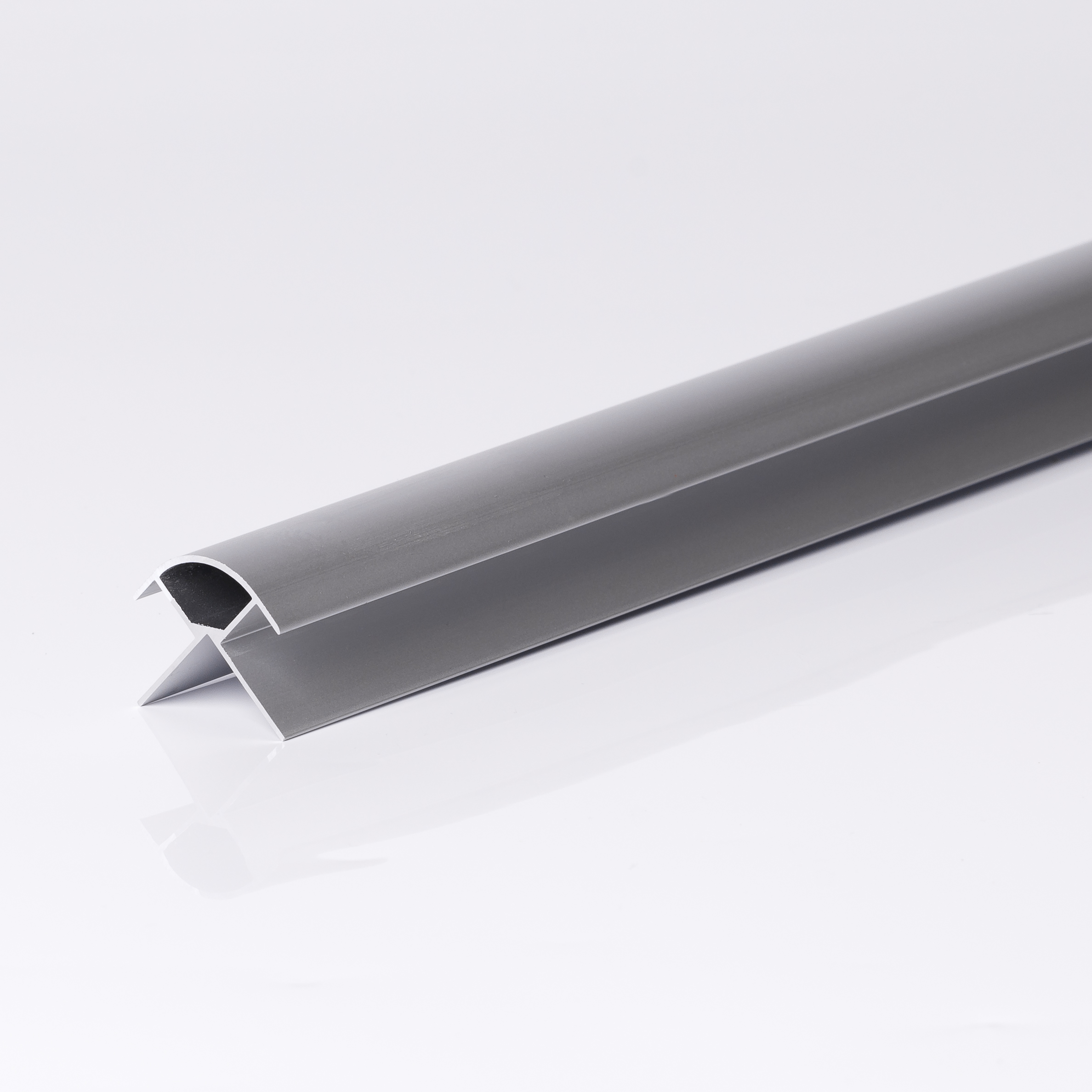 Satin Aluminium 10mm Trims